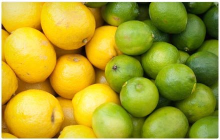 lemons and limes