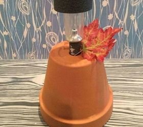  " " \"flower pot to solar pumpkin\"""