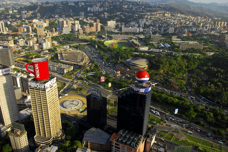 La ciudad de Caracas