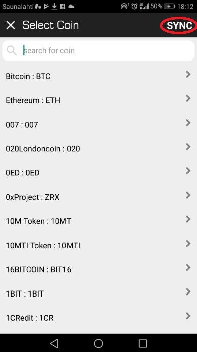 Adding SUP to Blockfolio App 2