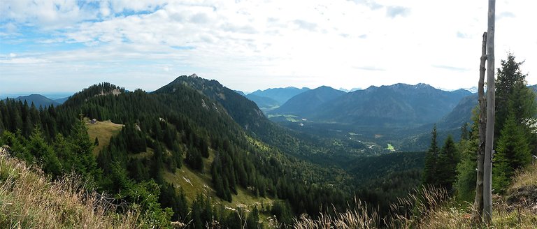 Panorama Brunnenkopfhütte