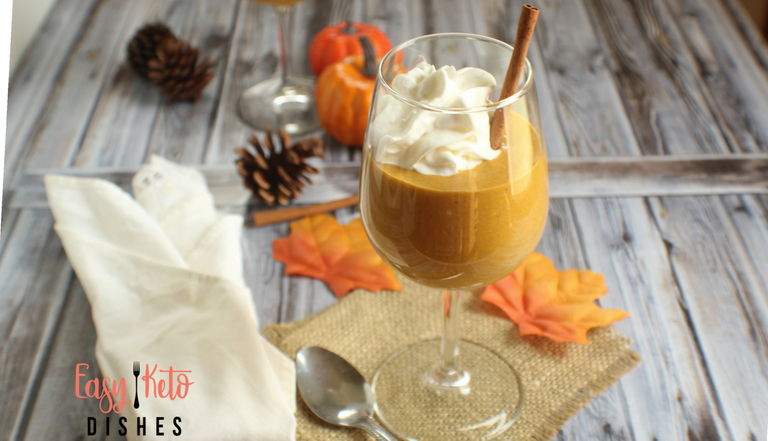 low carb pumpkin mousse