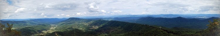 McAfee’s Knob Panorama 3