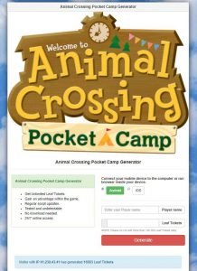 Animal Crossing Pocket Camo Hack cheats