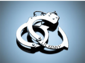 Li'l Kenny's handcuffs