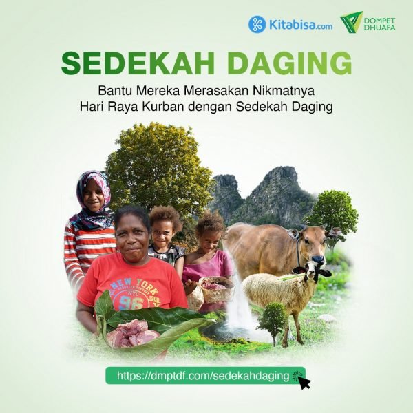 Program Sedekah Daging DD Berbagi di tengah Pandemi