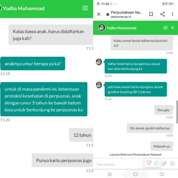 Kunjungan ke Perpusnas