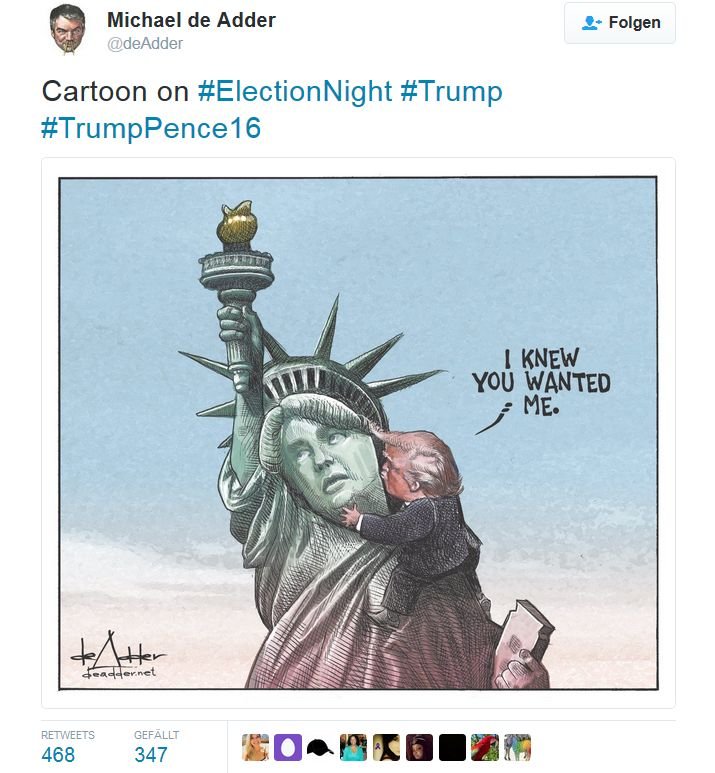 International Cartoonists: Trump Election