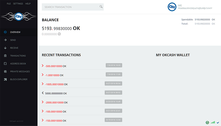 Okcash