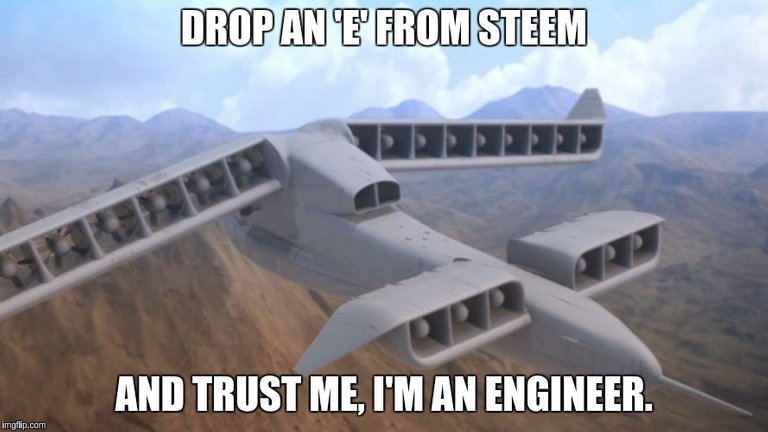 Drop an 'E' from STEEM and trust me, I'm and engineer.