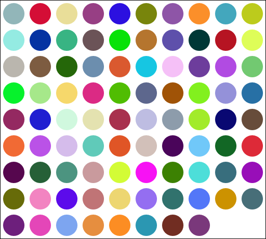 88 dots