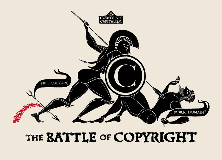 The battle of copyright