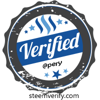 @pery verified by steemverify.com