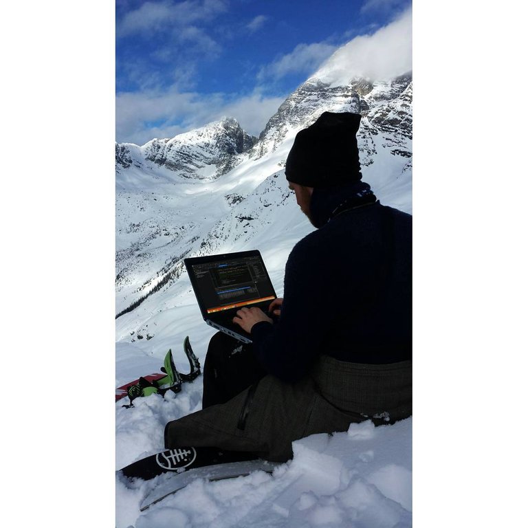 Coding in snow