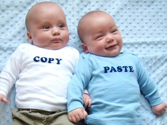 copy and paste