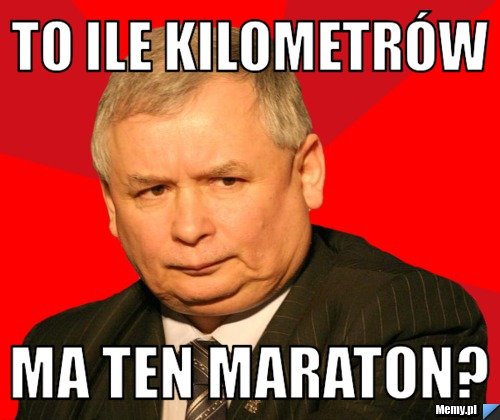 To ile kilometrów ma ten maraton?