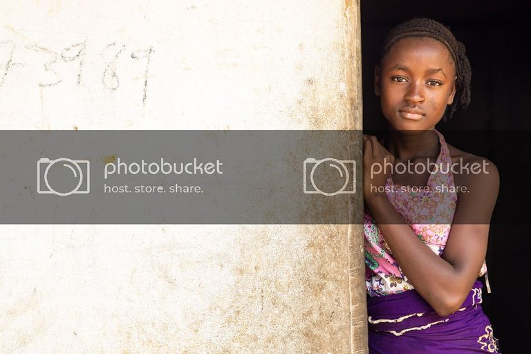 Girl in Liberia