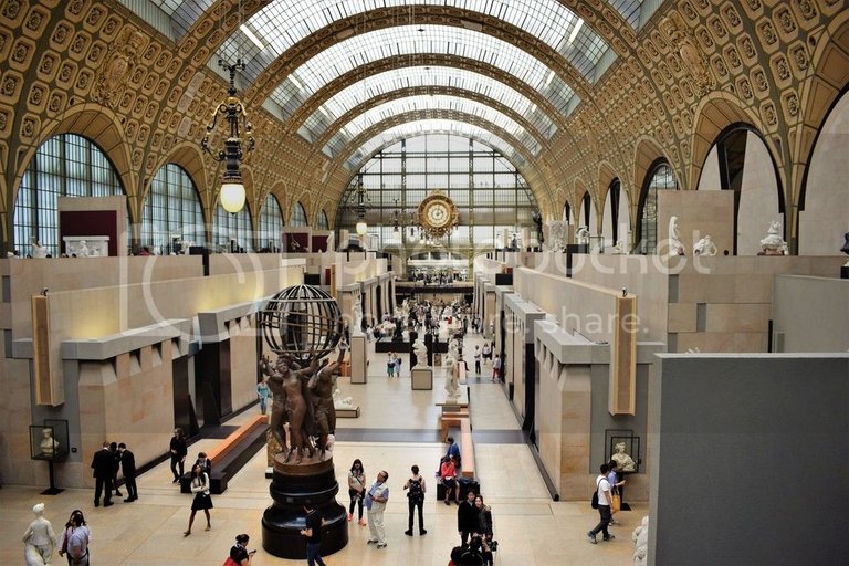 Musee d'Orsay interior