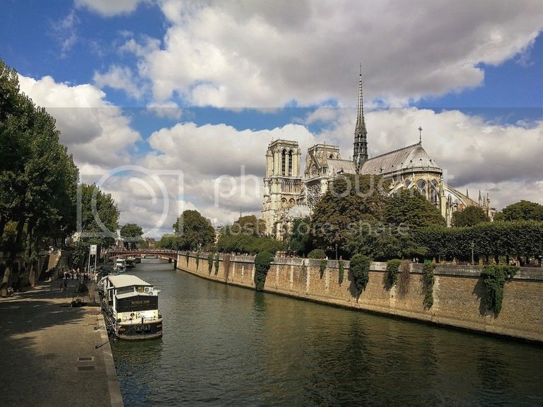 Notre-Dame seen from the southeast