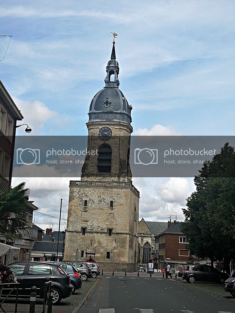 Amiens church tower
