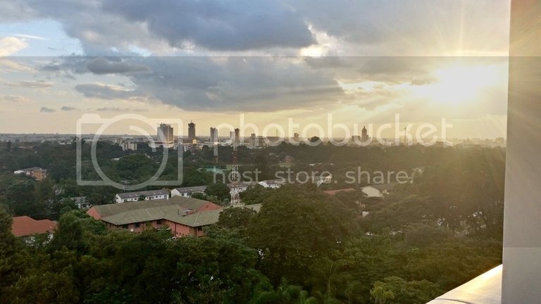 Lusaka skyline