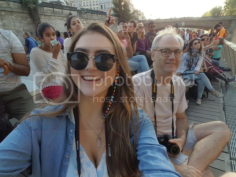 Happy dad & daughter