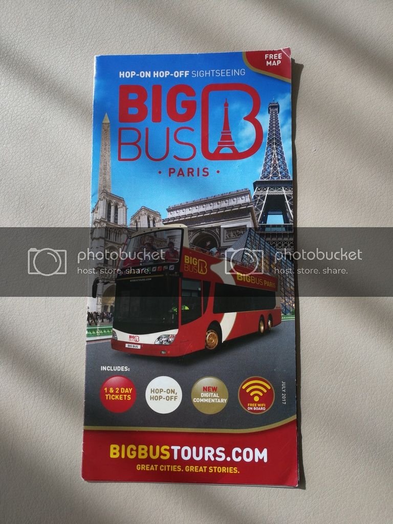 Hop-On Hop-Off bus brochure