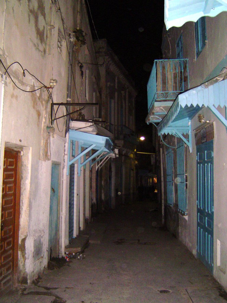 Typical street inside old town