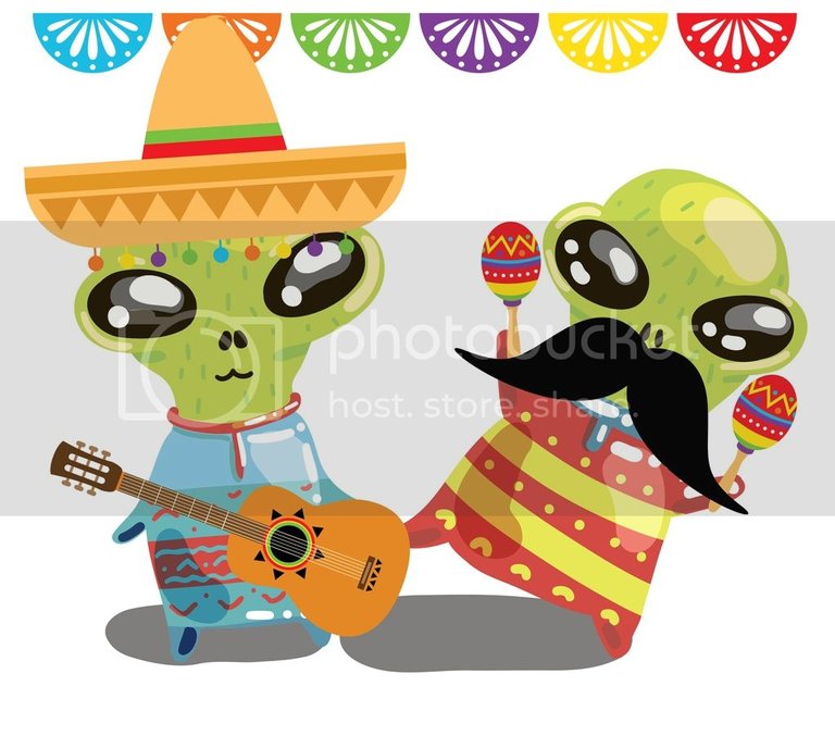 Cinco de Mayo Alien Mexican Fiesta T-shirt shirt