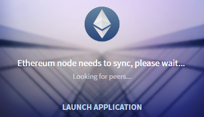 Ethereum Splash Screen