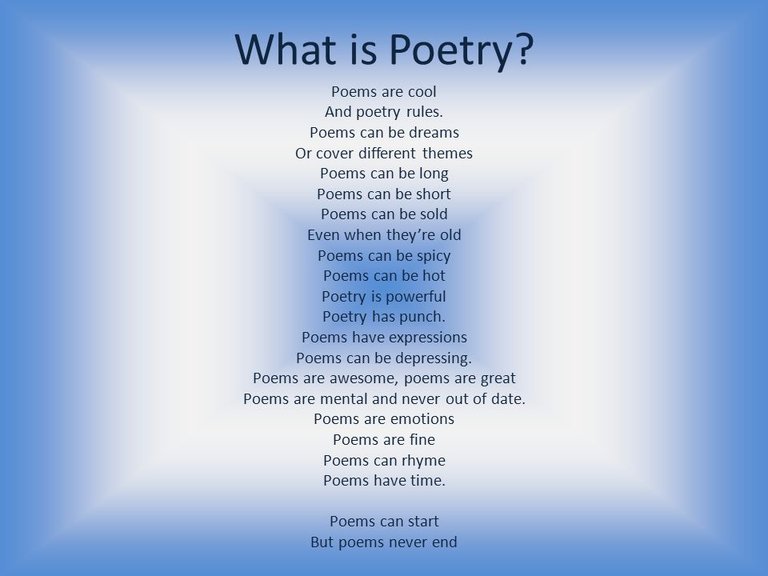 what is Poetry