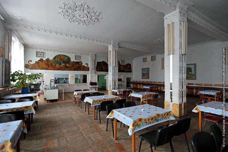 Factory canteen Bryansk worsted factory
