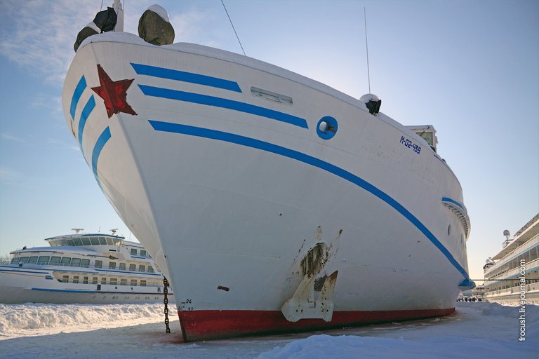 Motor ship "Leonid Krasin"