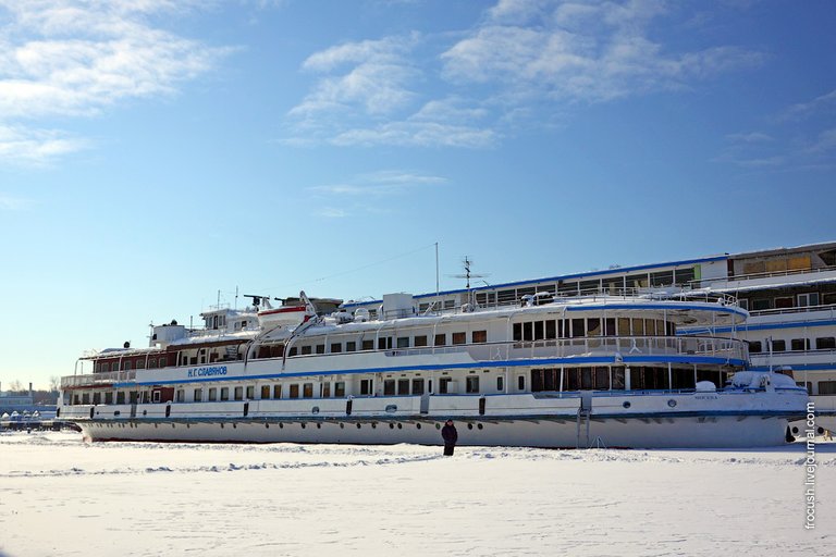 Motor ship "NGSlavyanov"