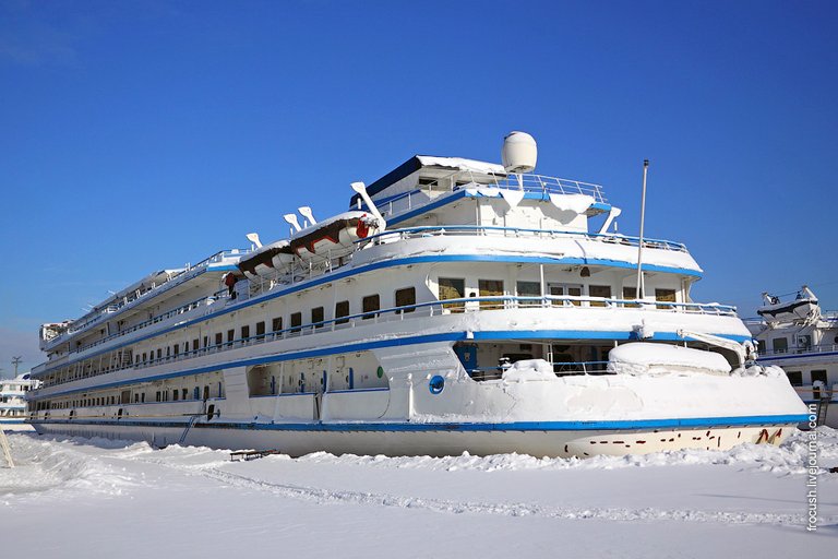 Motor ship "Leonid Krasin"