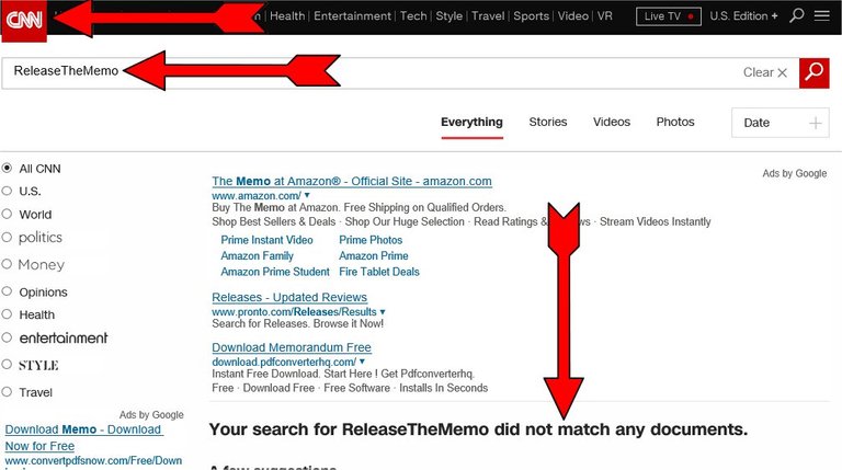 CNN is SILENT on #ReleaseTheMemo