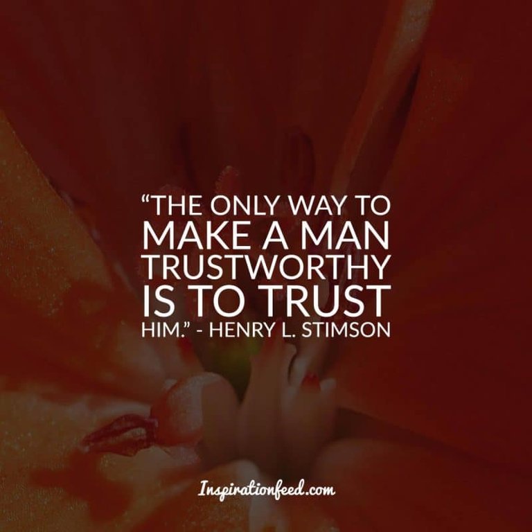 Quotes about Trust