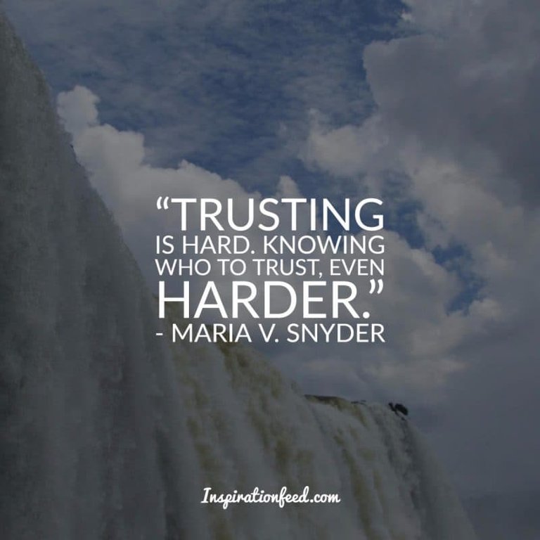 Quotes about Trust