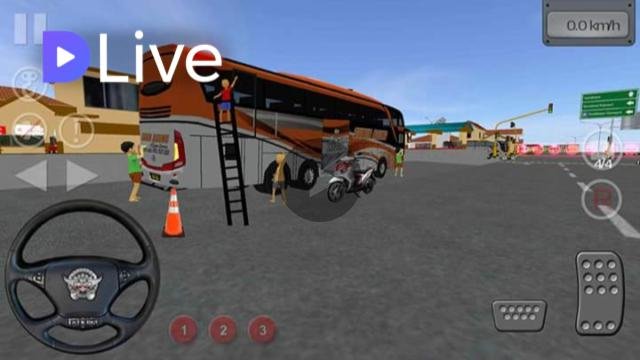 Bus simulator indonesia, Bussid live