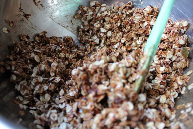 recipe granola blant-based