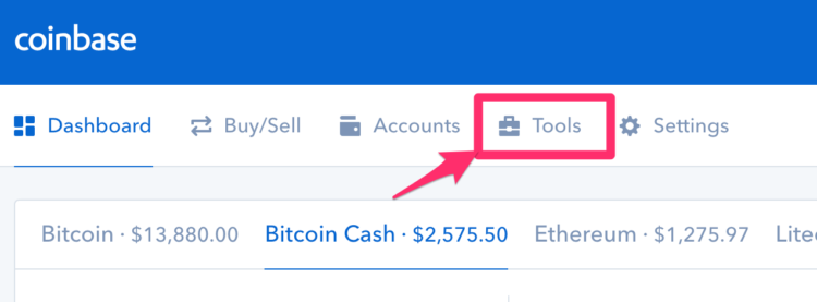 coinbase tools addresses