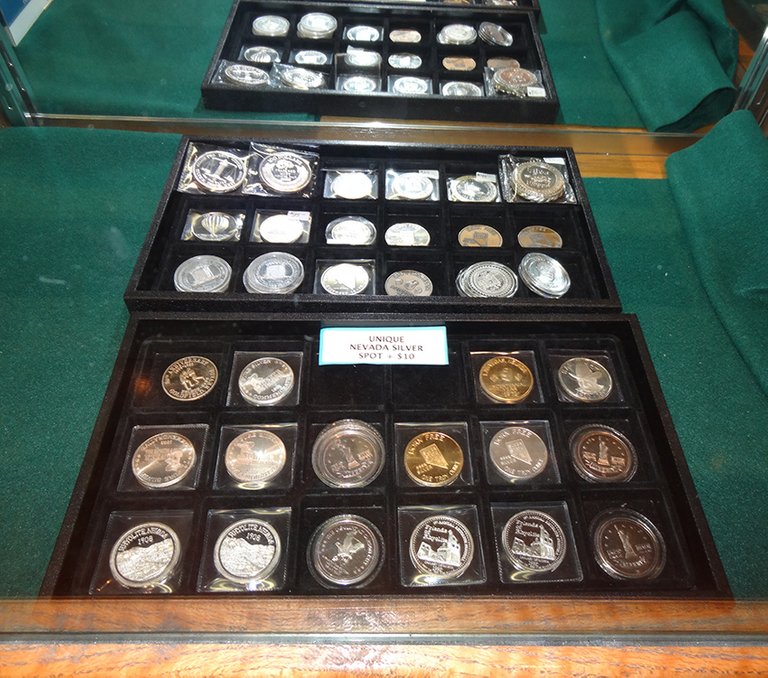 Unique Nevada Silver, Sahara Coins, Las Vegas