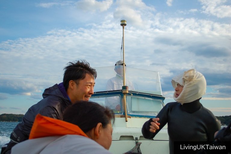 Diving with Ama at Ise, Japan