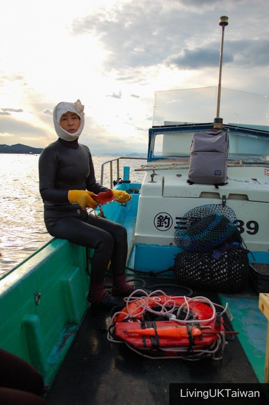 Diving with Ama at Ise, Japan