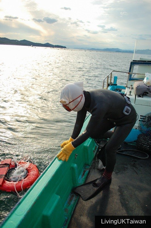 Diving with Ama at Ise, Japan