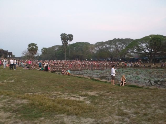 angkor wat morning sunrise