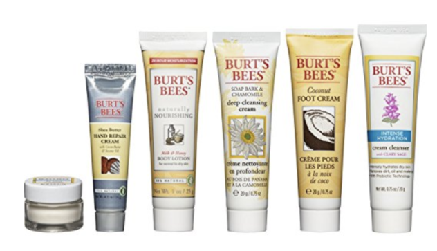 Burt's Bees toiletries