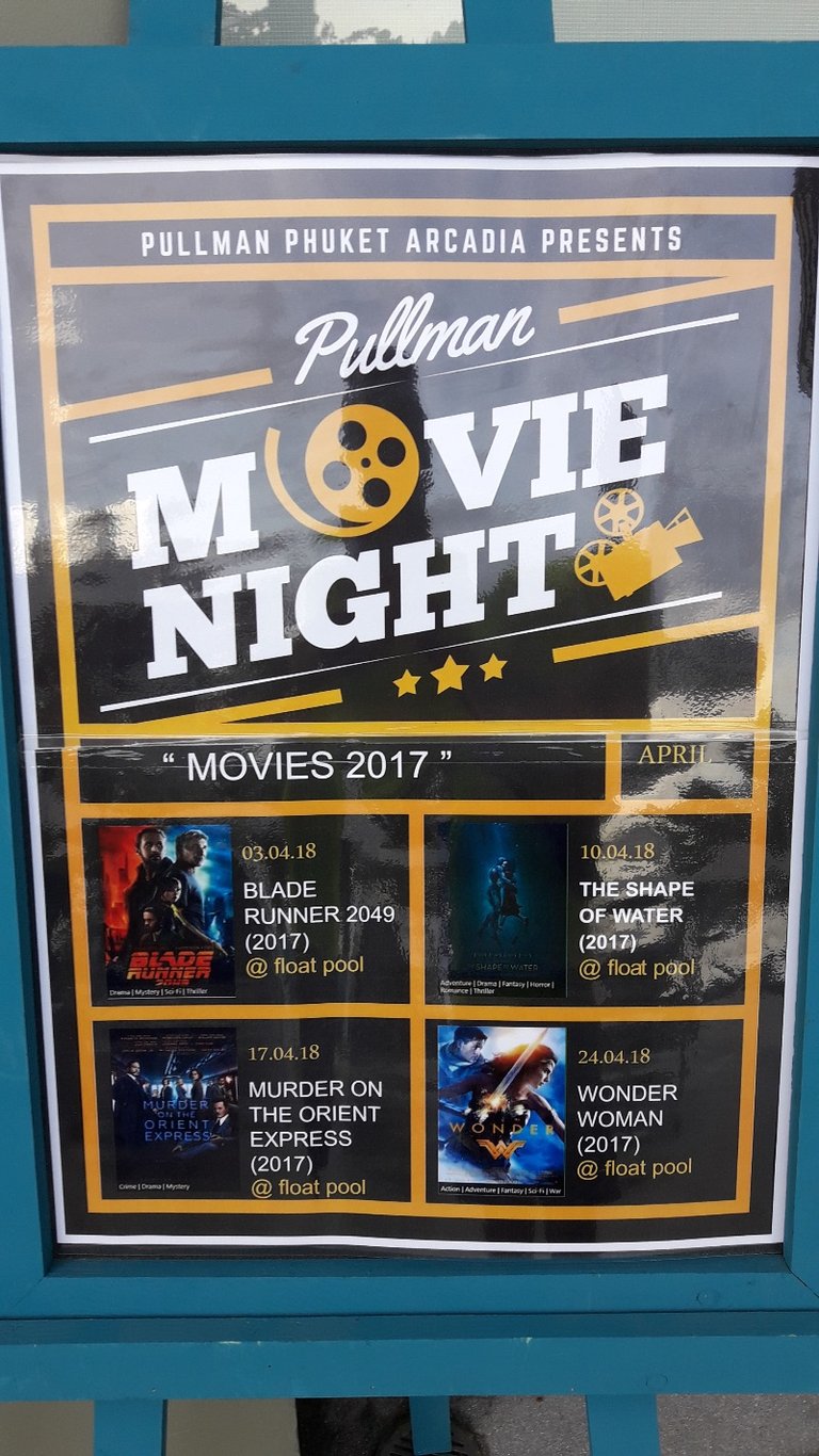 Pullman Phuket Hotel - Outdoor movie