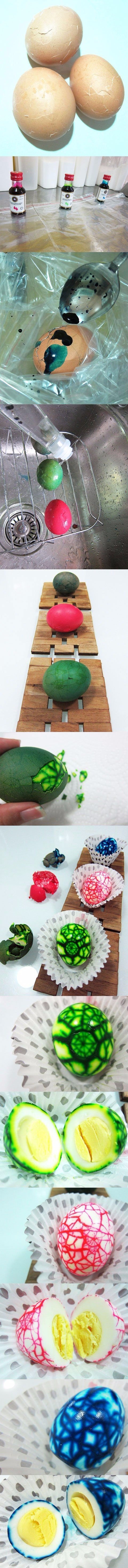 how to make hard boiled dragon eggs