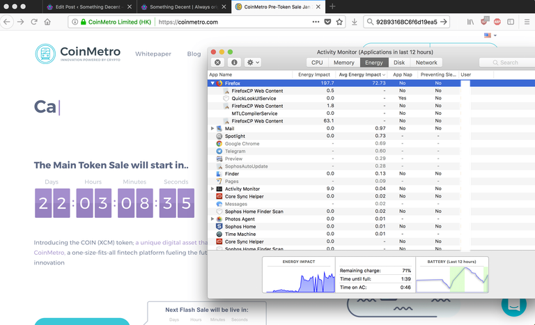 CPU Mining Coin Metro